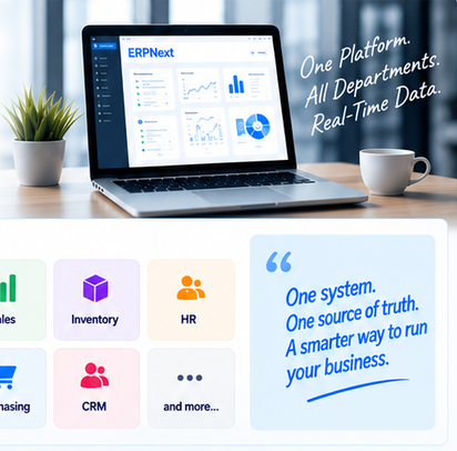 A Modern ERP Platform to Centralise Your Operations